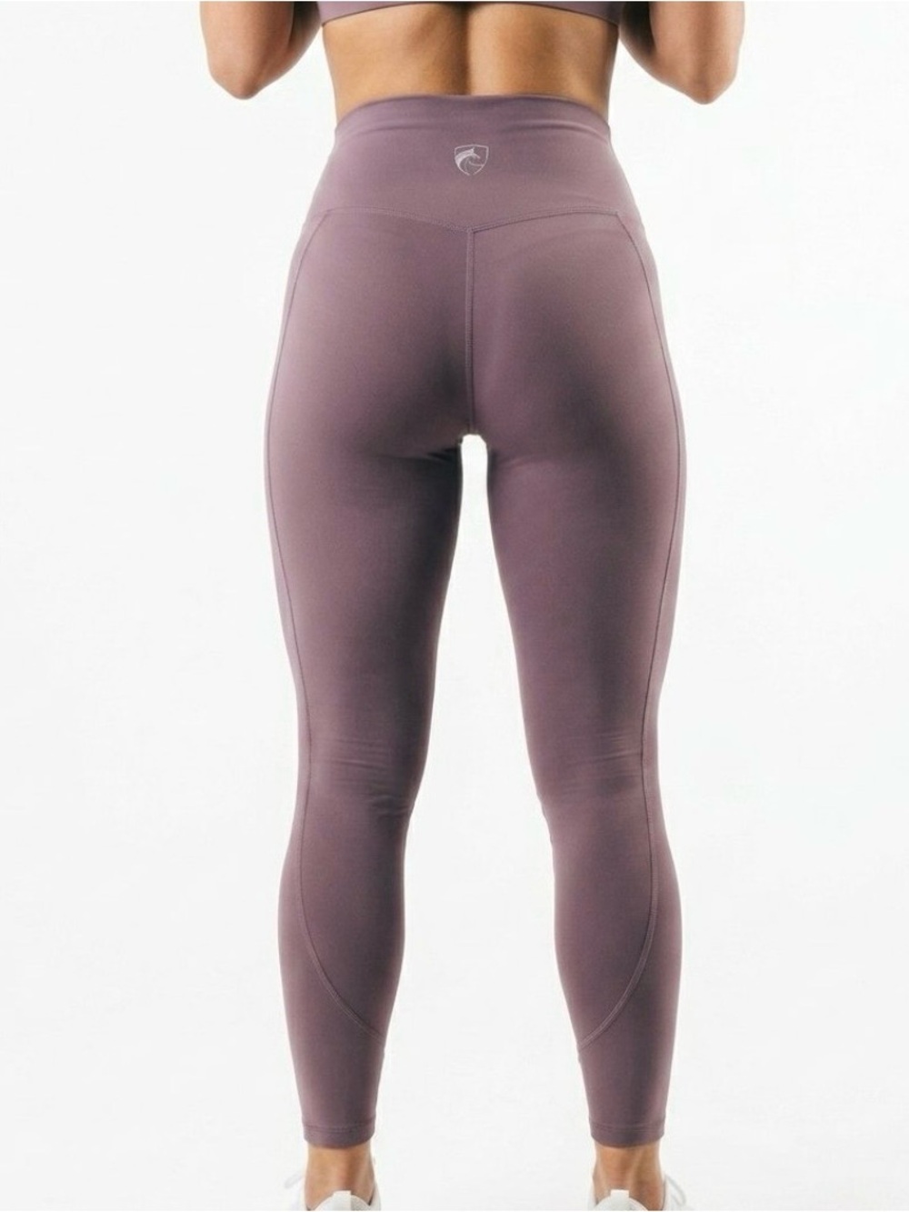 Alphalete Alphalux Women’s High Rise Full Length Leggings Mauve Purple Size XS